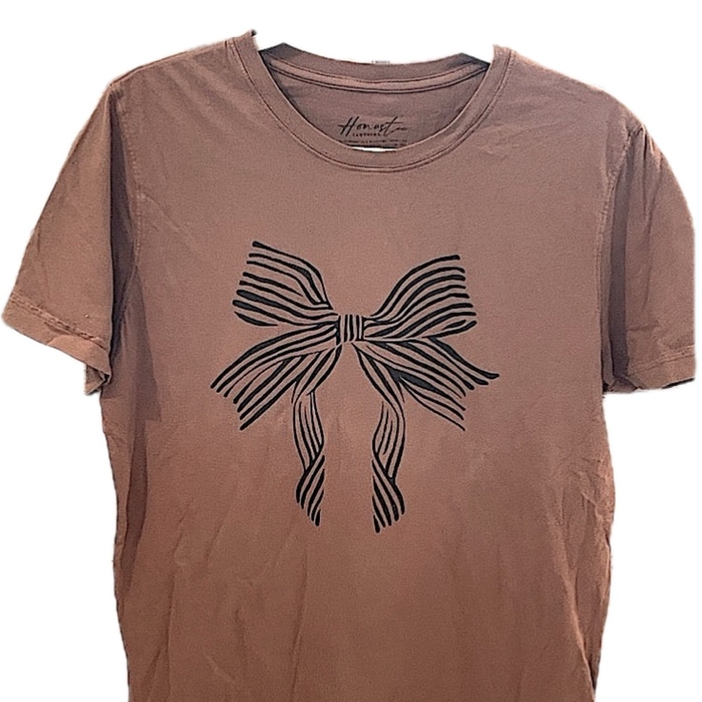 Toffee Bow Tee